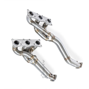 Sonicdiy ท่อไอเสียพร้อมส่วนหัวของท่อร่วมไอเสียสำหรับ BMW 3ชุด E90 <span class=keywords><strong>N52</strong></span> 3.0L 2.5L 2005-2013 SS304 - Product Image 5