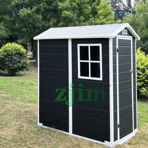 Maison pratique Produits Faites-le vous-même Abri extérieur de stockage en plastique de PVC pour le patio de jardin - Product Image 4