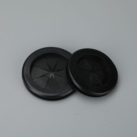 Passe-fils en caoutchouc silicone flexible sur mesure, étanche, à trou croisé, pour protection de câbles, prix usine, faible MOQ