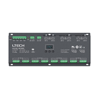 LTECH 32 CH OLED Display Constant Voltage DMX512 Décodeur haute puissance multi-canaux US Decoder Driver APP Remote Setting