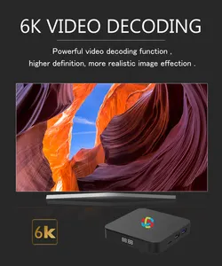 En ucuz Allwinner H618 Android 12 TV kutusu çift Wifi 32G64G dört çekirdekli cor-tex A53 medya oynatıcı desteği 8K Video 4K BT4.0