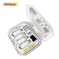 Cable de Datos Gamegaga X11, Kit de Cable USB de 60W, Carga Rápida 4 en 1, Adaptador de Carga, Cargador de Viaje para Móvil