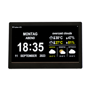 Đồng hồ báo thức ngày mới nhất cho phòng ngủ khung kỹ thuật số người cao tuổi lịch kỹ thuật số ngày đồng hồ Trạm thời tiết - Product Image 2