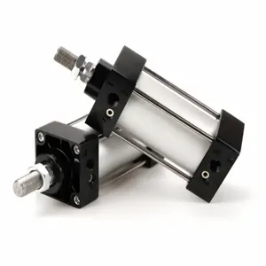 Stroke Standard Air Pneumatic Cylinders SC 32/40/50/63mm Bore Double Acting 50/75/100/125/150/175/200/250/300/350/400/500/1000mm Stroke
