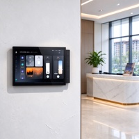 Panneau de contrôle central intelligent pour maison connectée 10 pouces, multi-mode tactile, commande vocale et par application, pour projets de domotique