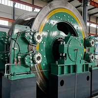 Palans à friction multi-cordeaux JKMD pour puits inclinés de mine de charbon avec moteur Siemens résistant à l'usure