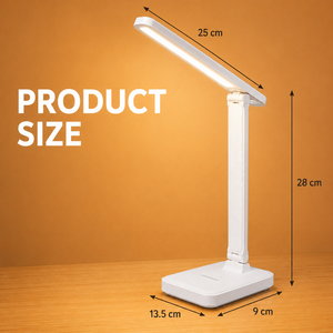 LED デスクランプ 3 レベル調光可能タッチナイトライト USB 充電式目の保護折りたたみ式テーブルランプ寝室のベッドサイドデスク用 - Product Image 3