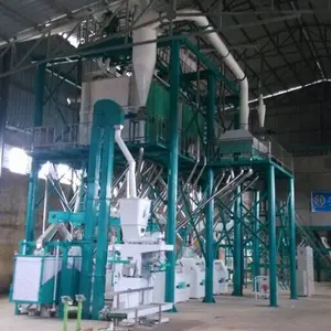 Complete 80t/24h Wheat Milling Machine For Africa