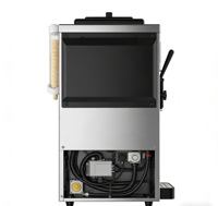 Machine à crème glacée commerciale compacte pour comptoir, distributeur industriel de crème glacée molle avec écran tactile, pour yaourt glacé