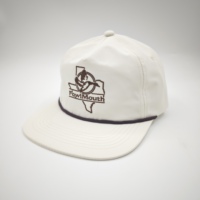 Casquette de baseball décontractée à 5 panneaux et visière plate, ultra douce, en Oxford/nylon, avec patch tissé personnalisé, motif Dobby Argyle Léopard