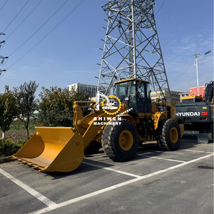 รถตักล้อ CAT966H มือสองมอเตอร์ขับเคลื่อน4ล้อ2018 24ตันเครื่องจักรก่อสร้างแข็งแรงใช้ในสต็อก - Product Image 3