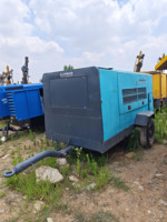 Compresseur d'air diesel portable d'occasion Japan Airman à faible consommation de carburant pour le dynamitage en exploitation minière en ciel ouvert