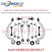 Nouveau kit de suspension automobile Camaimde pour Audi A4L B8 A6L C6/C7 Q5 A5 Bras de suspension inférieur et bras oscillant supérieur