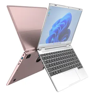 2024 Cheap 14 inch Mini Pocket Notebooks PC Students Portable DDR4 16GB Ram windows 11 Intel Celeron N5095 School Laptop