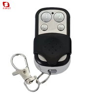 Télécommande de porte de garage 4 boutons étanche en métal noir série Little Beck 433 MHz de qualité supérieure