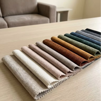 Tissu d'ameublement jacquard velours premium 350 GSM, tissé texturé, écologique, résistant à l'eau, pour doublure de mariage