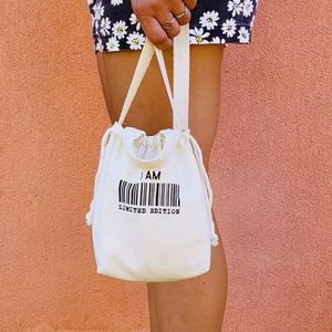 Promotional Organic Cotton <b>Drawstring</b> Packing <b>Pouch</b> Canvas Cotton Jewelry Bags Natural Cotton <b>Drawstring</b> <b>Pouch</b> With Handle - Product Image 3