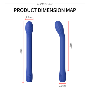 Silicona suave G Spot Climax masaje palo vibrador Sensación mejorada anillo de pene Mini consolador vibrador - Product Image 2