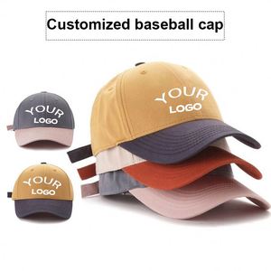Adjustable Classic Outdoor Sports Cap Hot Sale Wholesale 6 Panel Casual Baseball Caps <b>Hat</b> - Product Image 2