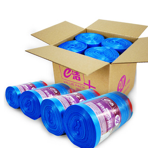 Eclean Drawstring Garbage Bags Thickened Disposable Plastic Bags For Home Kitchen Use Value Pack - Product Image 2