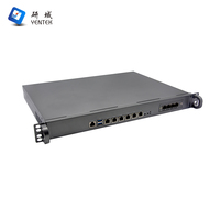Firewall para Montaje en Rack 1U, Intel LGA1151 6.ª-9.ª Gen, 6x GbE LAN, 2 BYPASS SFP, Expansión de Fibra, DDR4 64GB, Dispositivo de Red