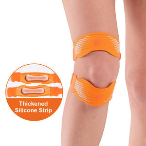 Sangle de genou réglable avec soutien rotulien ouvert, respirante et antidérapante pour la course, la randonnée, le fitness – Support de genou personnalisé OEM CE - Product Image 1