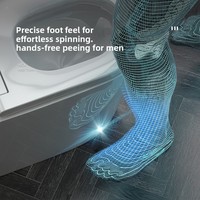 Toilette intelligente avec couvercle à fermeture douce, équipement de salle de bain moderne, service OEM ODM, fournisseur direct d'usine, fournisseur en gros, lumière nocturne