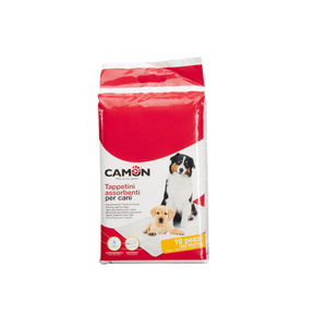 SET DI 10 TAPPETINI ASSORBENTI MULTISTRATI PER CANI 60X60CM - Product Image 1