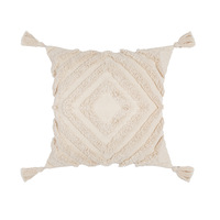 Taie d'oreiller de style boho taie d'oreiller de canapé tuftée marocaine