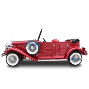 Auto Clásico Eléctrico Rojo Elegante Personalizado 2026, Venta Especial, Auto Clásico Hecho a Mano de Estilo Antiguo - Product Image 4