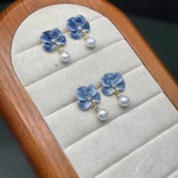 Boucles d'oreilles en perles 925, clous d'oreilles en perles, ensemble de boucles d'oreilles créoles en argent sterling 925, collier clous d'oreilles en argent sterling 925 pour mariage