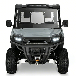 HISUN Vehículo Utilitario Eléctrico (UTV) 4x4 <span class=keywords><strong>de</strong></span> 30kW, 156Nm <span class=keywords><strong>de</strong></span> Torque, con Batería <span class=keywords><strong>de</strong></span> Litio, Silencioso, para Caza, 2 Plazas, Todoterreno, para Granja - Product Image 1