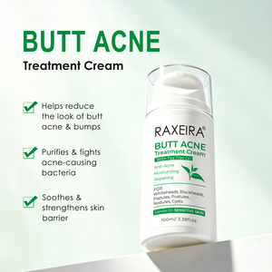 Crema Corporal Herbal Barata para el Acné en Glúteos y Muslos, Calmante, Elimina Granos, Suaviza, Repara la Piel, Anti-Acné - Product Image 2