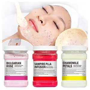 Hot Bán Tự Nhiên Collagen Hữu Cơ Sạch Vỏ Chăm Sóc Da Mặt Mặt Nạ Vẻ Đẹp Spa Vỏ Off Rose 24K Vàng Hydrojelly Mặt Nạ