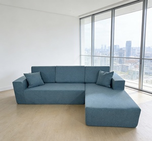 Sofá Seccional Modular de Terciopelo Moderno de Lujo al por Mayor, Sofá Cama Grande Multifuncional Comprimido Convertible para Sala de Estar - Product Image 6