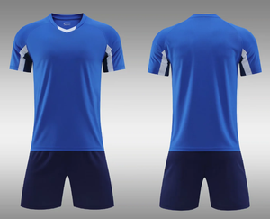 Men's Red Soccer Jersey Set Short Sleeve Moisture Wicking Crew Neck Polyester Sportswear All Seasons <b>Athletic</b> Fit - Product Image 6
