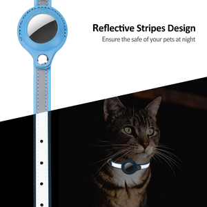 <span class=keywords><strong>Collar</strong></span> para Gato con Soporte para Airtag, Ajustable, Reflectante, Antipérdida, Localizador para Perros y Gatos, <span class=keywords><strong>Collar</strong></span> de Diseño para Perros y Gatos - Product Image 5