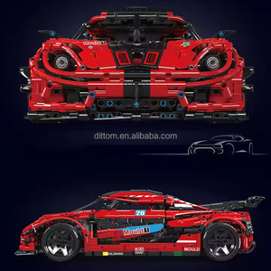 Mould King <span class=keywords><strong>1</strong></span>/10 Kegg <span class=keywords><strong>Agera</strong></span> RS Super Sport Car Static Building Block DIY Asamblea Super Running Car Brick Toy - Product Image 2