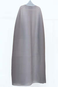 Leduo Customized Muted Earth Tones Minimalist Breathable Modest Floor Length <b>Dress</b> <b>Loose</b>-<b>fitting</b> style Abaya for Muslim - Product Image 3