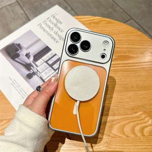 เคสโทรศัพท์แม่เหล็กแบบเปลี่ยนเลนส์กล้องได้ รุ่น Original Converted สำหรับ iPhone 17 16 15 14 Pro Max Armor 2 in 1 พร้อมกระจกเลนส์ Candy AG ฝาหลัง - Product Image 5