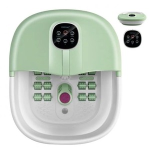 Bain de pieds portable avec massage par bulles vibrantes et chaleur, et télécommande - Product Image 1