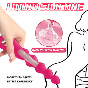 Perle Männliche Masturbation maschine Starke Vibration 12 Frequenz Hinterhof Pull Bead Prostata-Massage gerät Adult Sexual Supplies - Product Image 5