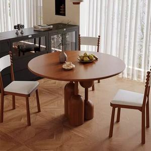 <b>Dining</b> <b>Chair</b> Solid Wood Upholstered Green Fabric Backrest <b>Chair</b> For Living Room Bedroom Wabi Sabi Style Retro Design - Product Image 4