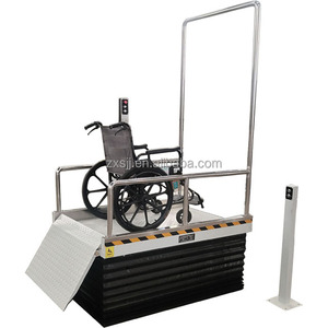 Monte-escalier hydraulique vertical compact certifié CE pour personnes à mobilité réduite, handicapées et âgées - Product Image 3