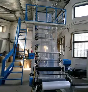 High Speed PLA Biodegradable Plastic Blown Bag Film Extruder Blowing Machine Nonwoven Machine