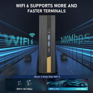 Soyeer Intel AD15 MINI PC I5 <span class=keywords><strong>12450H</strong></span> 12650h WIFI6 Mini PC 1000M DDR4 32G 512G SSD Win11 Pro Ordinateur de jeu 4K HD2.0 - Product Image 5