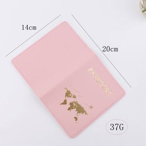 Factory Direct <b>Sale</b> Stock-Waterproof PU Travel Passport Holder <b>World</b> Map Design Portable Leather Cover Case <b>for</b> Passports Cards - Product Image 4