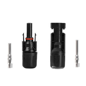 Conector de Panel Solar Impermeable IP67, 1000V 30A, Conector Adaptador de Cable Solar Macho/Hembra para Conectar Paneles Solares - Product Image 1
