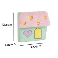 Album photo personnalisé en forme de maison en peluche avec broderie, prix d'usine, cadeau d'anniversaire pour un ami