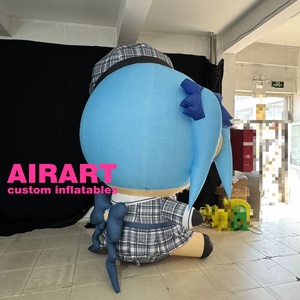 Airart Factory Personnage gonflable Personnage de dessin animé Blow Up Animation Girl Gonflable - Product Image 4